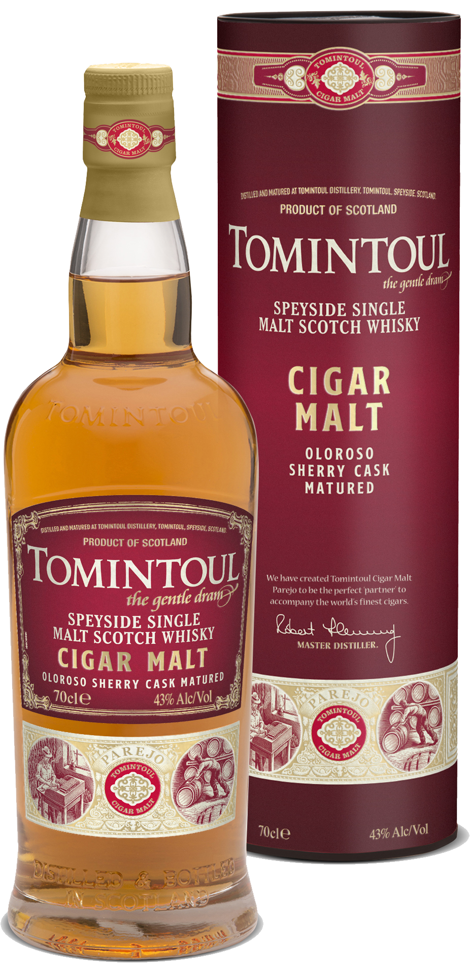 Old Ballantruan - Whisky tourbé - Distillerie Tomintoul - Speyside